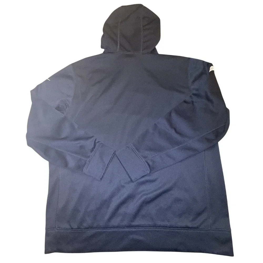 Nike Dri-Fit NFL On Field Apparel Dallas Cowboy Long Sleeve Hoodie Blue XL